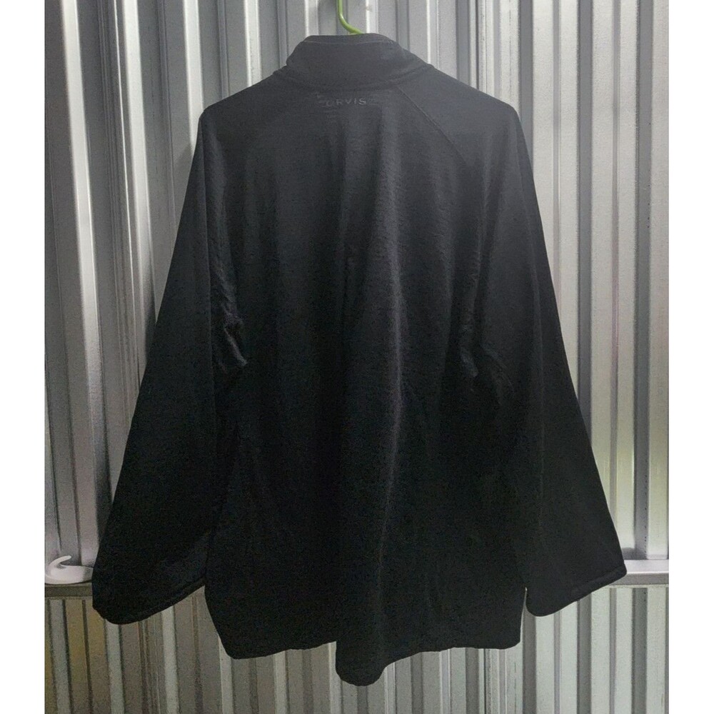 Orvis 1/4 Zip Pullover Horseshoe Hills Athletic Men's Sweater Black Size XXL - Picture 10 of 10